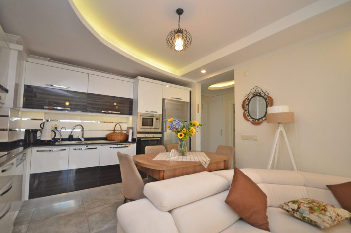 Апартаменты планировки 1+1, 70м2 в ЖК с богатой инфраструктурой, район Джикджилли - Ракурс 10