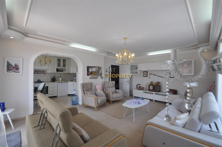 Меблированная квартира планировки 2+1, 115м2 в районе Махмутлар - Ракурс 13