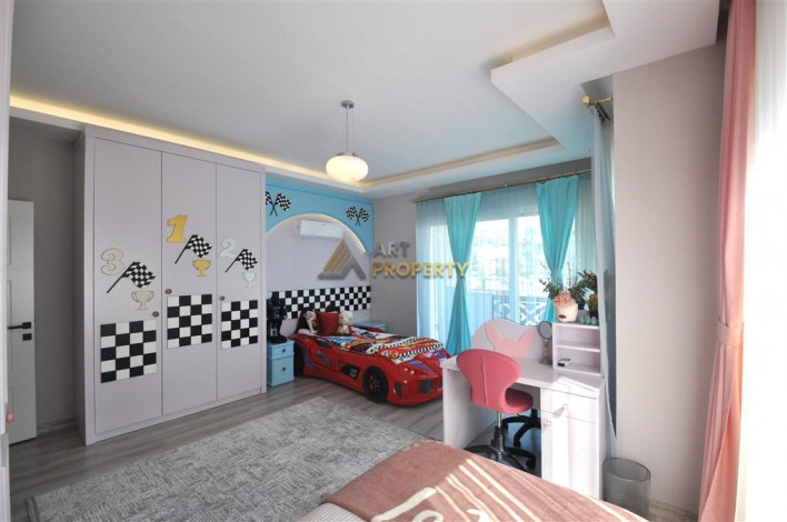 Роскошный пентхаус планировки 3+1, 160м2 в районе Оба - Ракурс 11