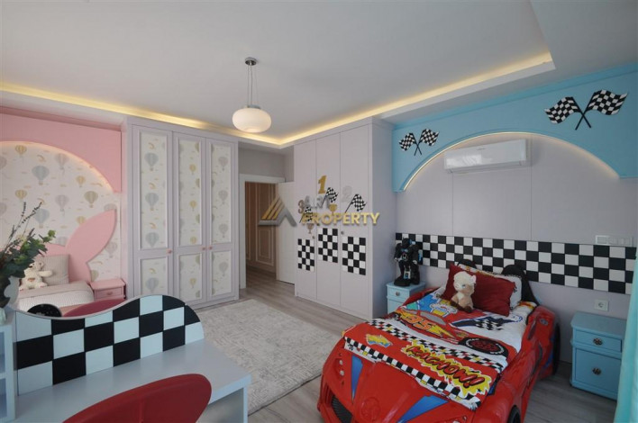 Роскошный пентхаус планировки 3+1, 160м2 в районе Оба - Ракурс 12