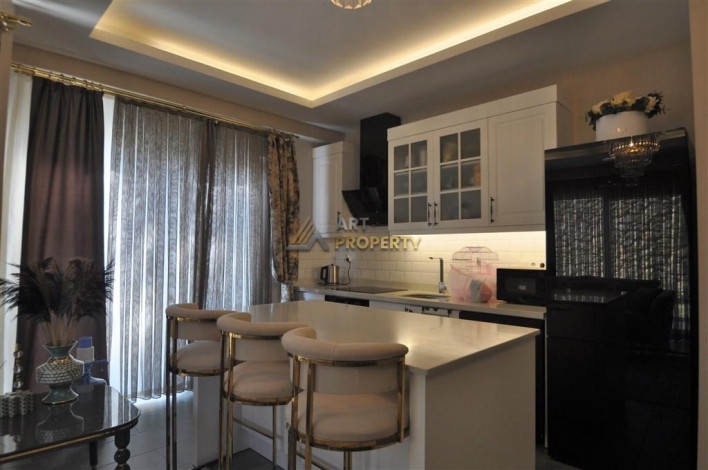 Роскошный пентхаус планировки 3+1, 160м2 в районе Оба - Ракурс 18