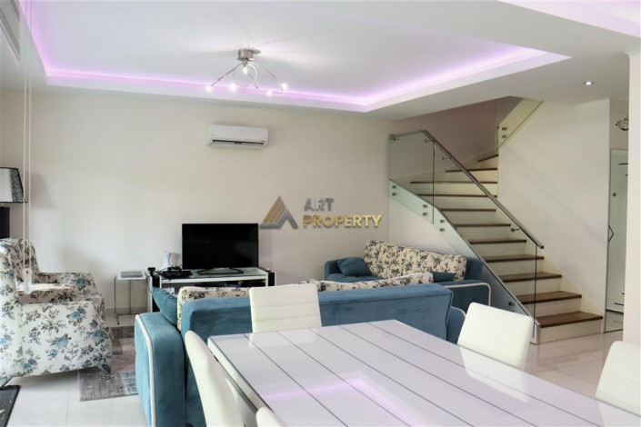 Уютный меблированный пентхаус 3+1, 150м2 в район Кестель - Ракурс 14