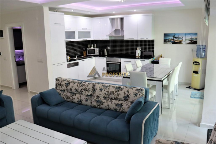 Уютный меблированный пентхаус 3+1, 150м2 в район Кестель - Ракурс 24