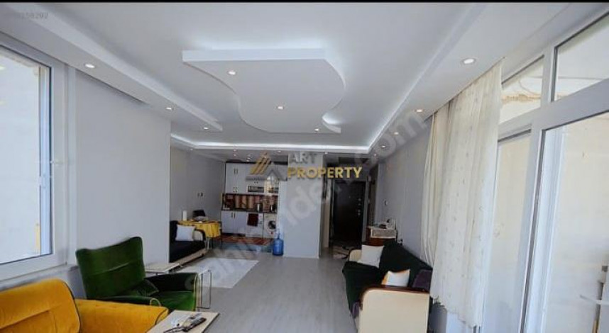 Трехкомнатная меблированная квартира в 50 метрах от моря в Махмутлар, 130м2 - Ракурс 4