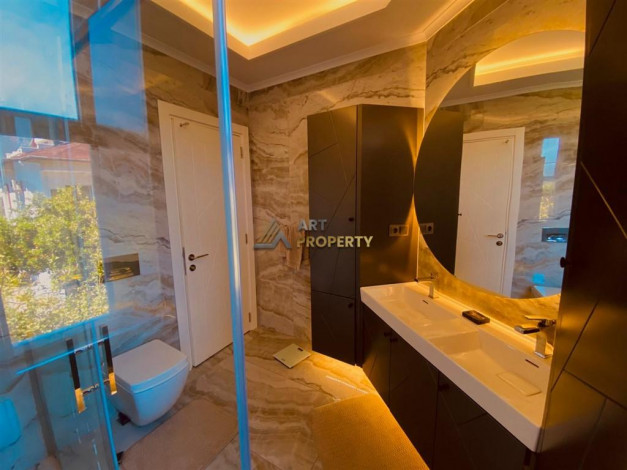 Уютная трехэтажная вилла в районе Дымчай - Ракурс 7