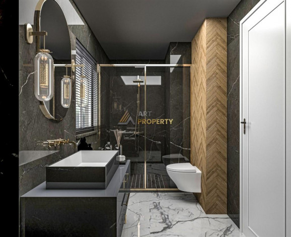 Роскошная трехэтажная вилла 4+2 под гражданство в престижном районе Бекташ - Ракурс 2