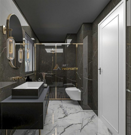 Роскошная трехэтажная вилла 4+2 под гражданство в престижном районе Бекташ - Ракурс 4