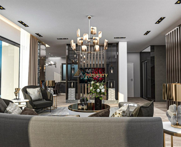 Роскошная трехэтажная вилла 4+2 под гражданство в престижном районе Бекташ - Ракурс 8