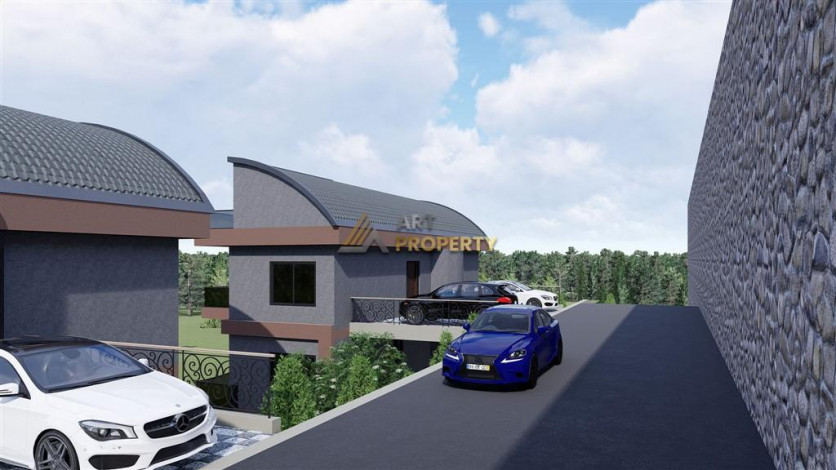 Роскошная трехэтажная вилла 4+2 под гражданство в престижном районе Бекташ - Ракурс 14