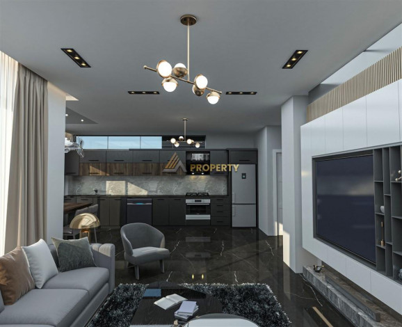 Роскошная трехэтажная вилла 4+2 под гражданство в престижном районе Бекташ - Ракурс 16