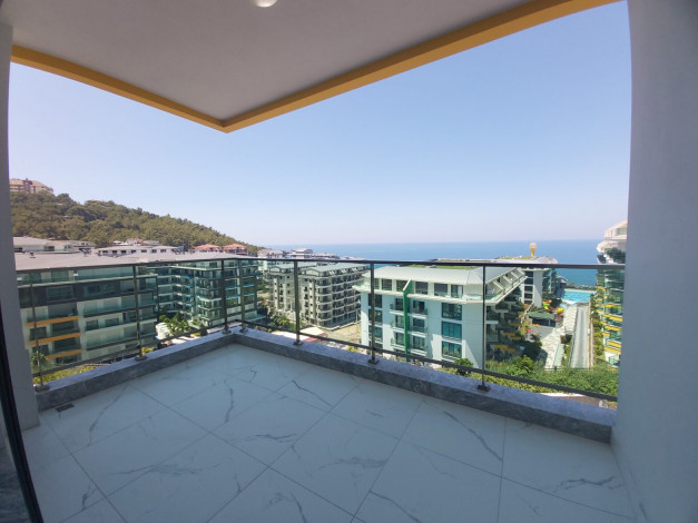 Меблированная квартира планировки 1+1, 70м2 в престижном комплексе, Каргыджак - Ракурс 7