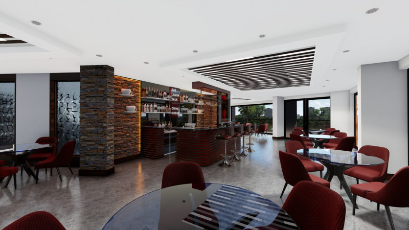 Меблированная квартира планировки 1+1, 65м2 в районе Махмутлар - Ракурс 5