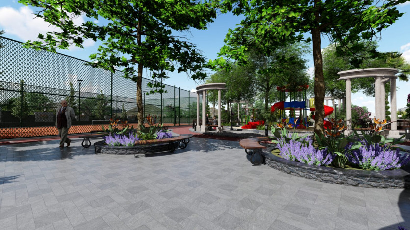 Меблированная квартира планировки 1+1, 65м2 в районе Махмутлар - Ракурс 6