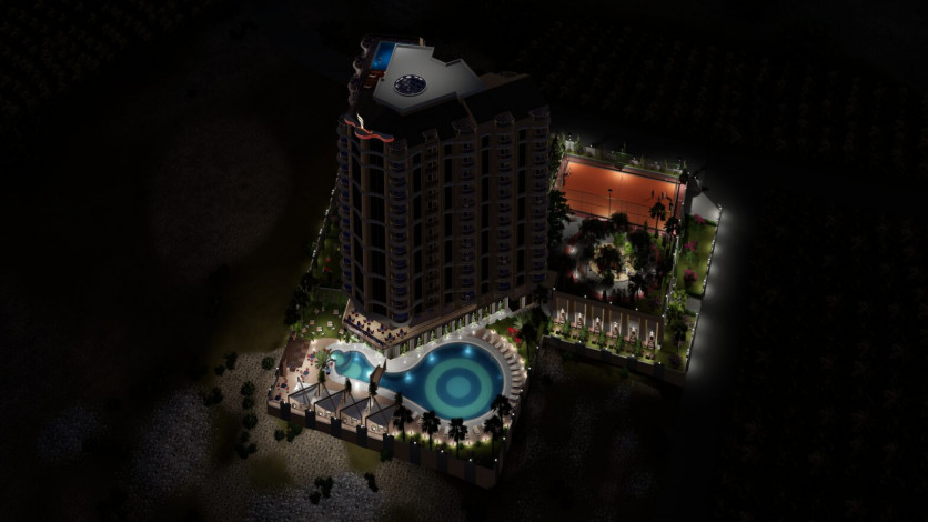 Меблированная квартира планировки 1+1, 65м2 в районе Махмутлар - Ракурс 7