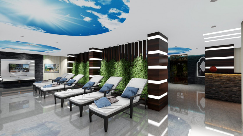 Меблированная квартира планировки 1+1, 65м2 в районе Махмутлар - Ракурс 8