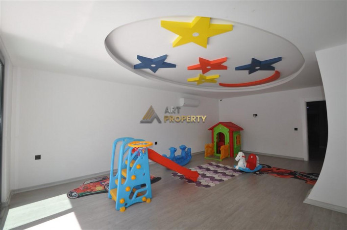 Пентхаус планировки 3+1, 190м2 в живописном районе Авсаллар - Ракурс 35