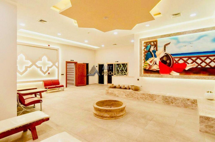 Двухуровневая квартира  в элитном комплексе в Каргыджаке, Алания, 130 м2 - Ракурс 7