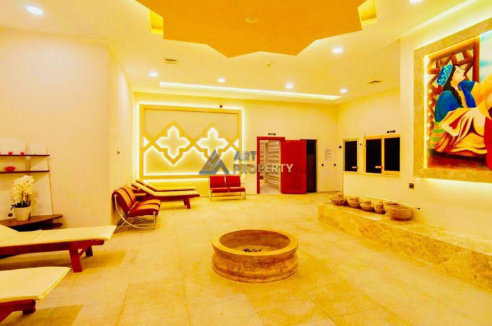 Двухуровневая квартира  в элитном комплексе в Каргыджаке, Алания, 130 м2 - Ракурс 10