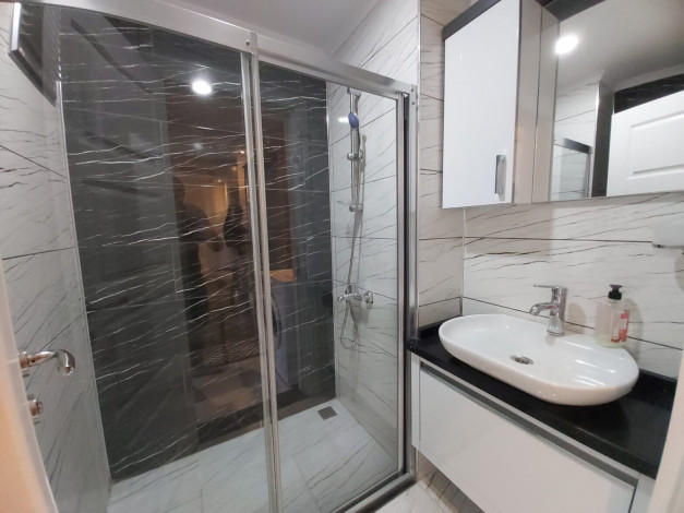 Меблированная квартира планировки 2+1, 125м2 с отдельной кухней, Махмутлар - Ракурс 17