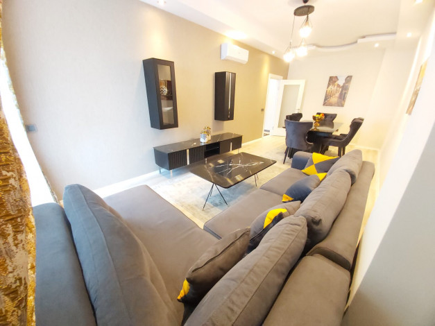 Меблированная квартира планировки 2+1, 125м2 с отдельной кухней, Махмутлар - Ракурс 21