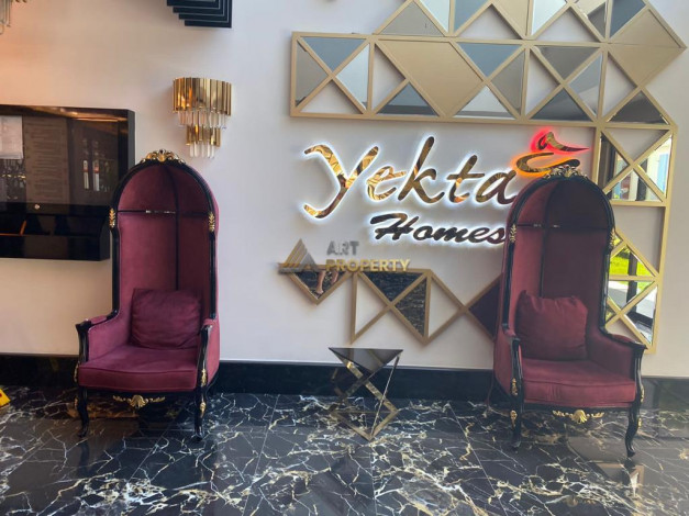 Апартаменты планировки 2+1 в ЖК премиум класса с видом на море и горы, Махмутлар - Ракурс 3