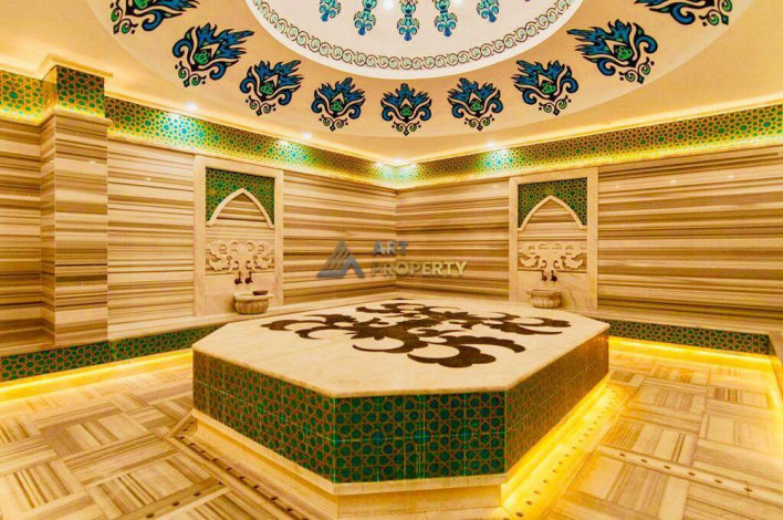 Двухуровневая квартира  в элитном комплексе в Каргыджаке, Алания, 130 м2 - Ракурс 12