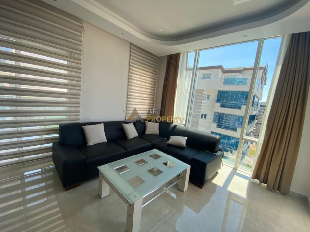 Апартаменты планировки 2+1 в ЖК премиум класса с видом на море и горы, Махмутлар - Ракурс 22