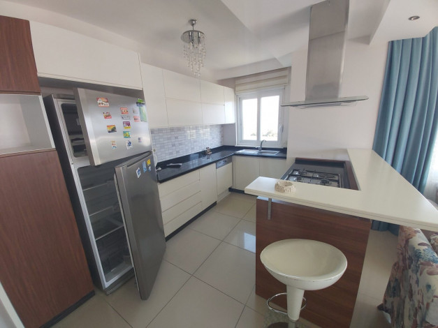 Меблированная квартира планировки 2+1, 115м2 c видом на море, район Кестель - Ракурс 7