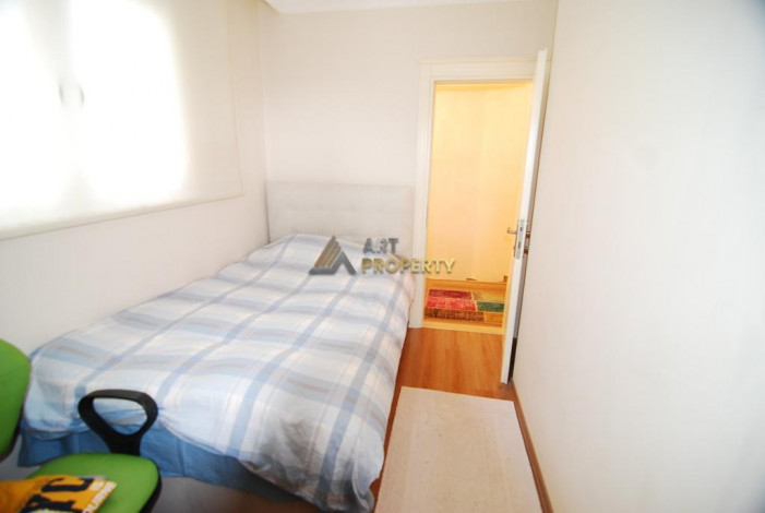 Дуплекс планировки 3+1, 140м2 с видом на море и крепость в центральной части города Аланья - Ракурс 8