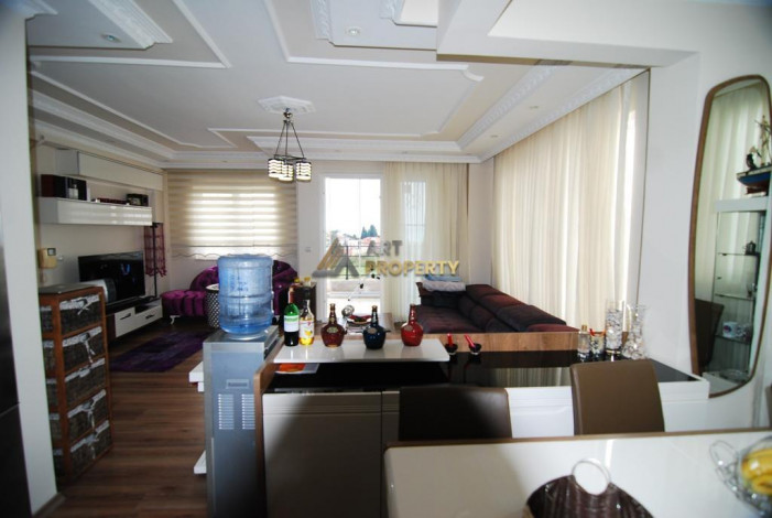 Дуплекс планировки 3+1, 140м2 с видом на море и крепость в центральной части города Аланья - Ракурс 18