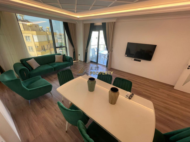 Меблированная квартира планировки 3+1, 150м2 в центре Алании - Ракурс 20