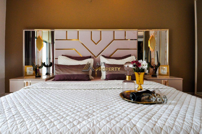 Двухуровневая квартира  в элитном комплексе в Каргыджаке, Алания, 130 м2 - Ракурс 30