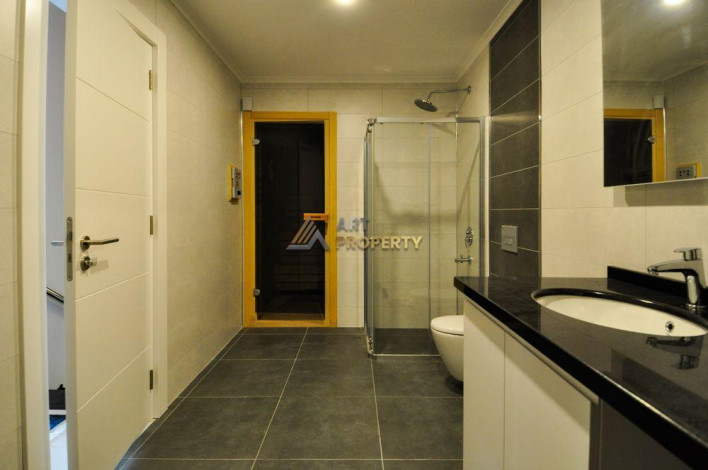 Двухуровневая квартира  в элитном комплексе в Каргыджаке, Алания, 130 м2 - Ракурс 31