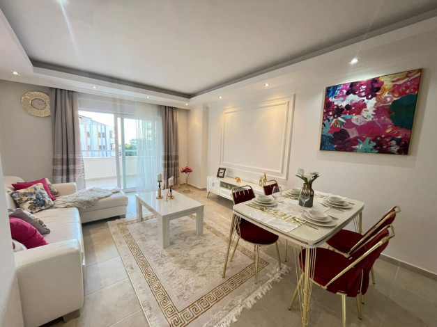 Меблированные апартаменты планировки 1+1, 65м2 в районе Махмутлар - Ракурс 13