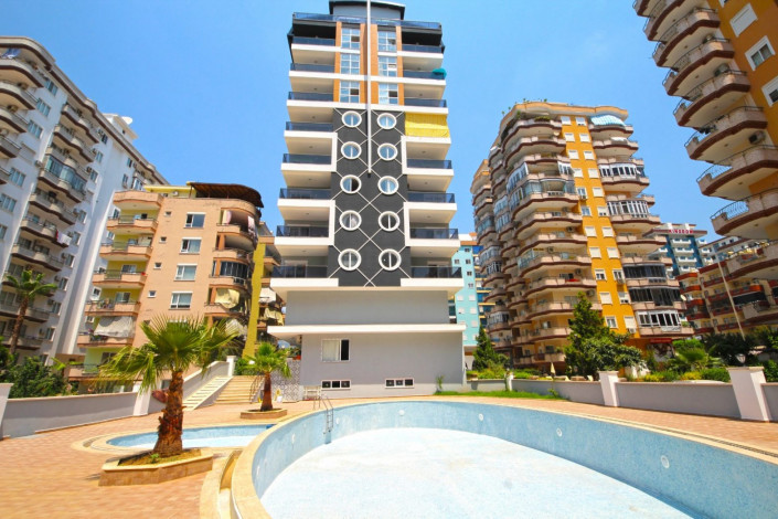 Трехкомнатная квартира с мебелью и техникой в Махмутларе в 550 метрах от моря, 115 м2 - Ракурс 5