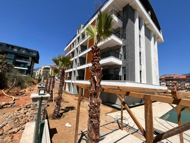 Апартаменты планировки 1+1, 55м2 в новом жилом комплексе, район Оба - Ракурс 4