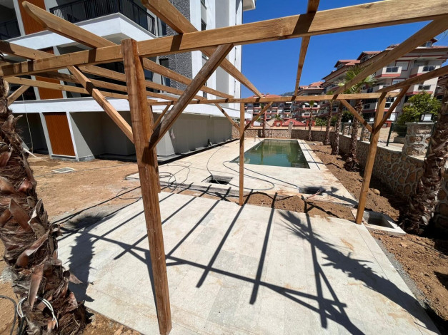 Апартаменты планировки 1+1, 55м2 в новом жилом комплексе, район Оба - Ракурс 5