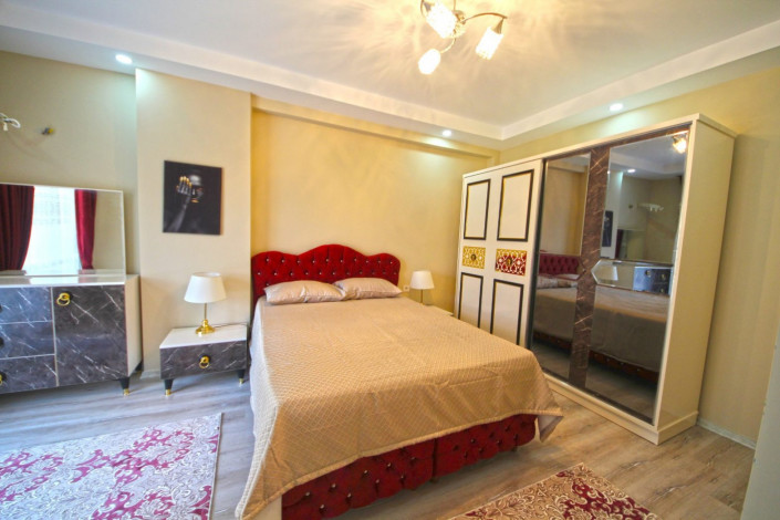 Трехкомнатная квартира с мебелью и техникой в Махмутларе в 550 метрах от моря, 115 м2 - Ракурс 13