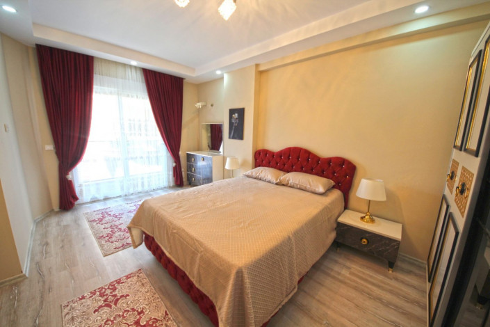 Трехкомнатная квартира с мебелью и техникой в Махмутларе в 550 метрах от моря, 115 м2 - Ракурс 15