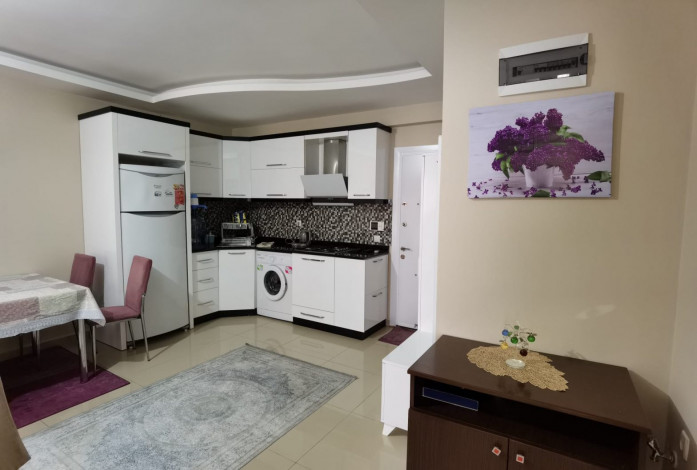 Уютная меблированная квартира планировки 1+1, Махмутлар, Алания, 60 м2. - Ракурс 3