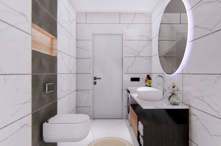 Новая квартира планировки 1+1, 60м2 в районе Авсаллар - Ракурс 11