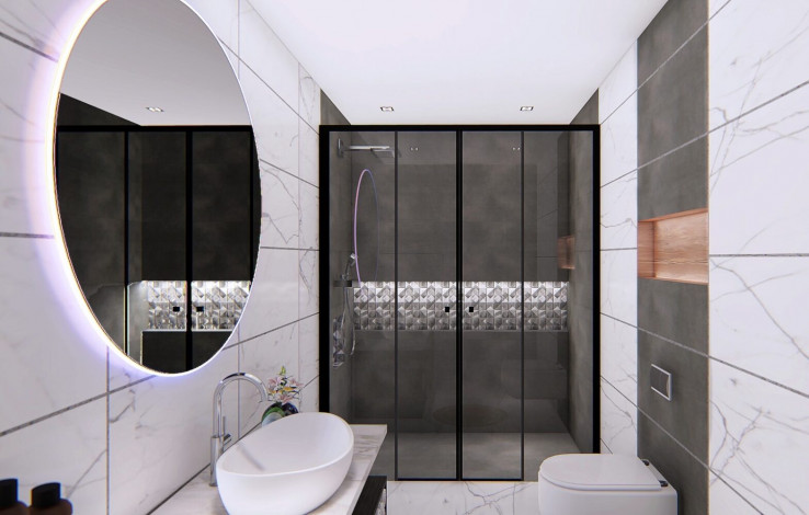 Новая квартира планировки 1+1, 60м2 в районе Авсаллар - Ракурс 13