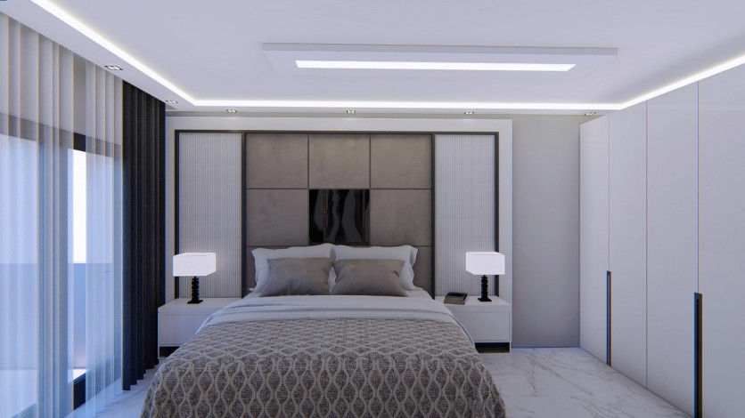 Новая квартира планировки 1+1, 60м2 в районе Авсаллар - Ракурс 15