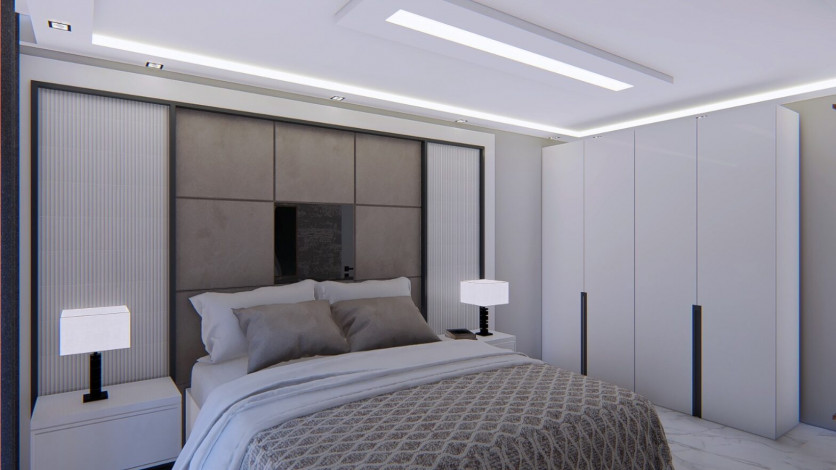 Новая квартира планировки 1+1, 60м2 в районе Авсаллар - Ракурс 17