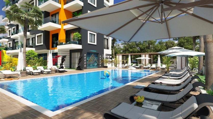 Новая квартира планировки 1+1, 60м2 в районе Авсаллар - Ракурс 20