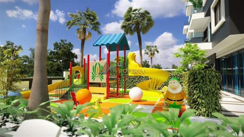 Новая квартира планировки 1+1, 60м2 в районе Авсаллар - Ракурс 25