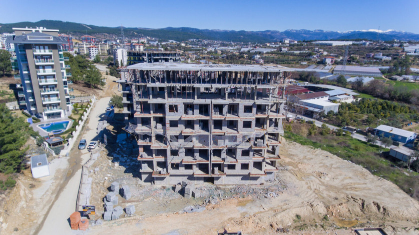 Новая квартира планировки 1+1, 60м2 в районе Авсаллар - Ракурс 32