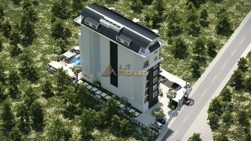 Новая квартира планировки 1+1, 55м2 в районе Авсаллар - Ракурс 17