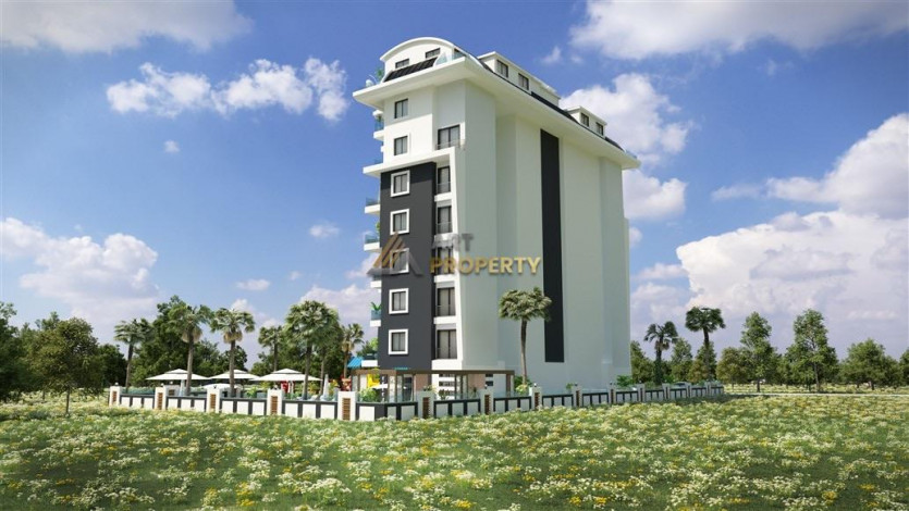 Новая квартира планировки 1+1, 55м2 в районе Авсаллар - Ракурс 25