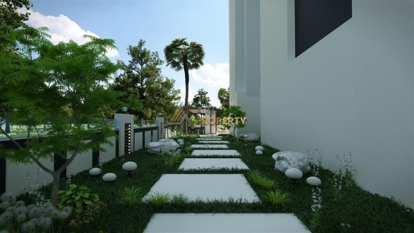 Новая квартира планировки 1+1, 55м2 в районе Авсаллар - Ракурс 36